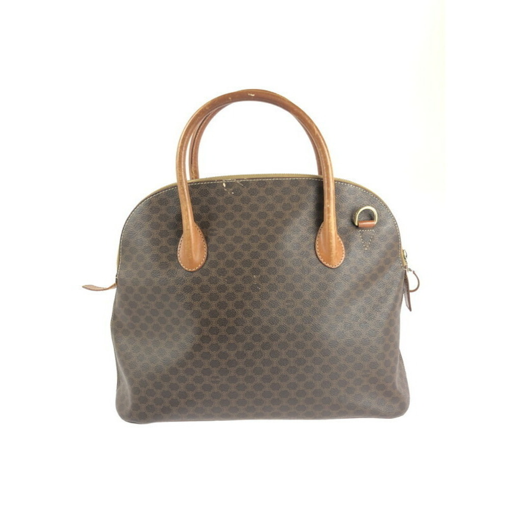 Celine Macadam Pattern Handbag Tote Bag Brown - image 1